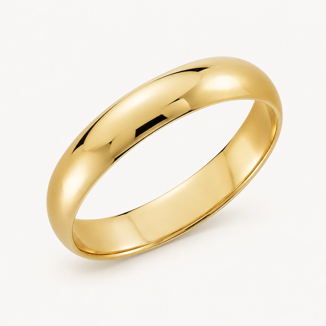 The Classic Gold Wedding Band